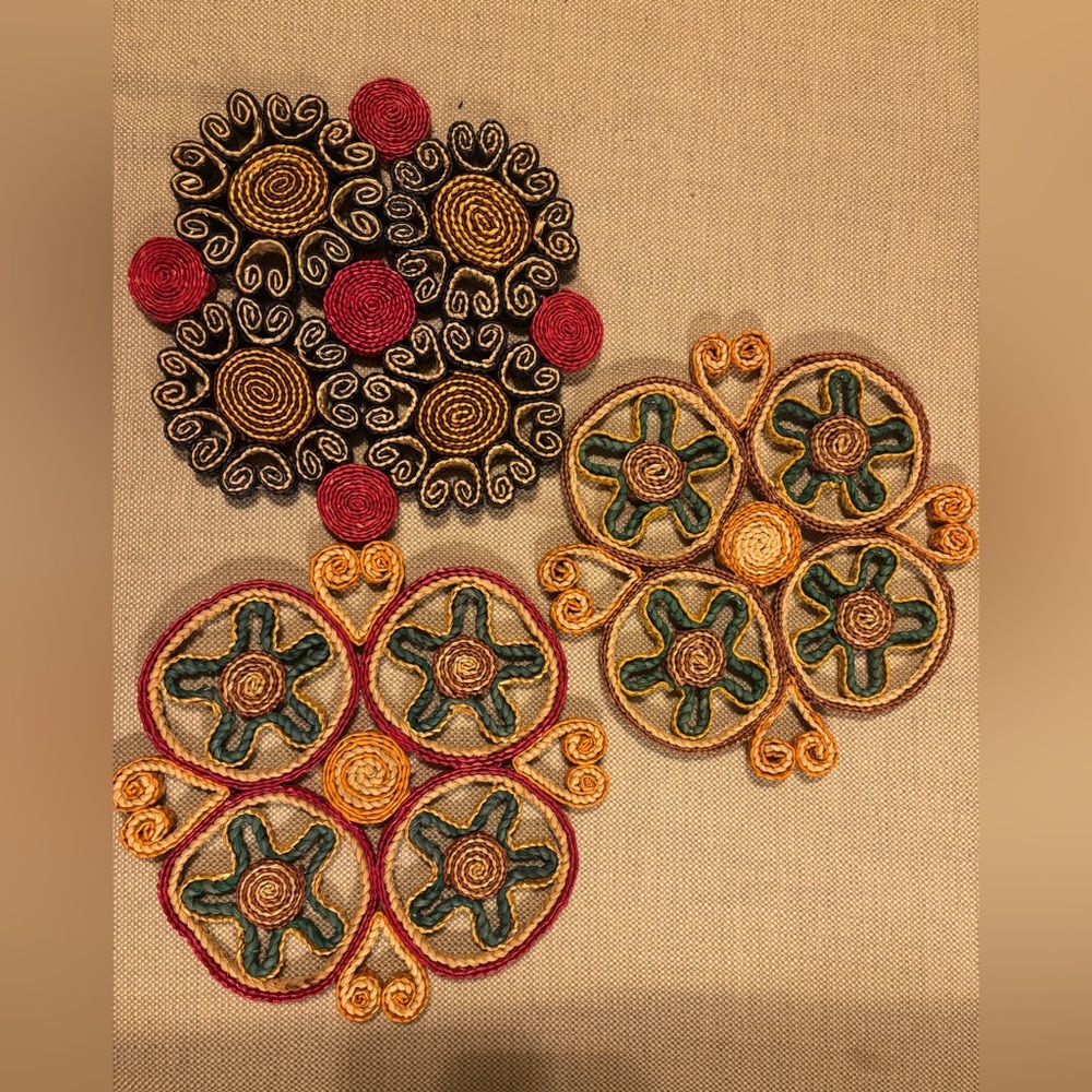 Boho Trivet/wall decor